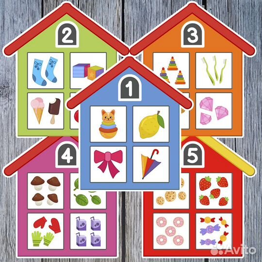 Развивающие игры на липучках