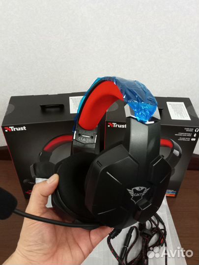Игровые наушники гарнитура Trust