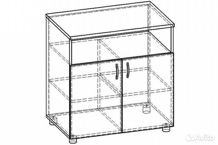 Тумба под оргтехнику 