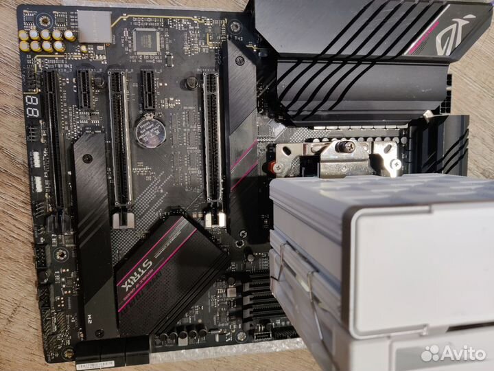 Материнская плата, процессор, память, кулер