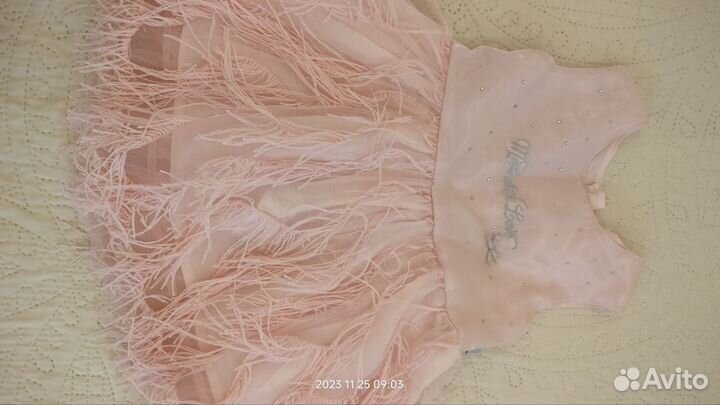 Платье для девочки 86 92