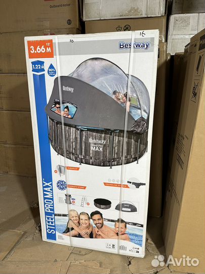 Каркасный бассейн 366 на 122,5619К,под заказ