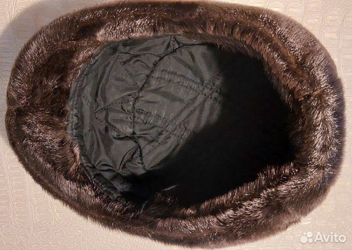 Меховая мужская кепка из нерпы