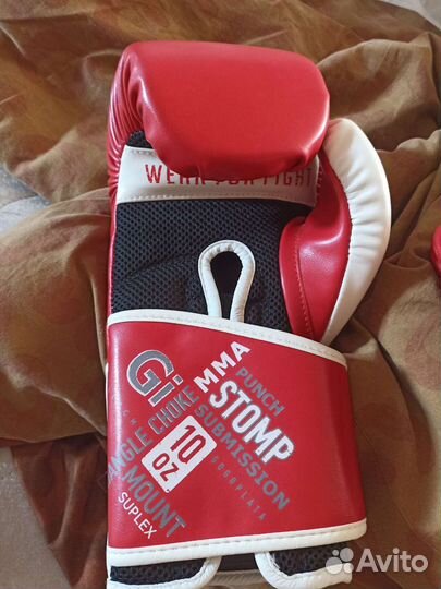 Боксерские перчатки flamma 10 oz