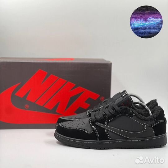 Travis Scott x Air Jordan 1 Low OG SP Black Phanto