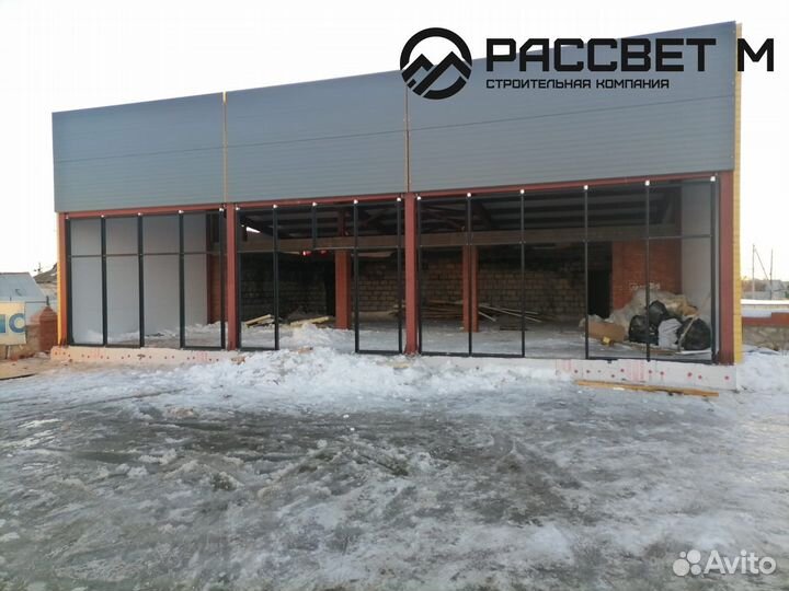 Быстровозводимые здания из сэндвич-панелей