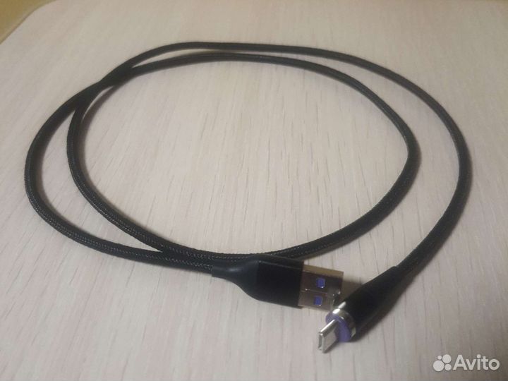 Кабель зарядка Type C - USB магнитный