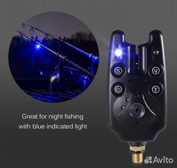 Электронный сигнализатор поклёвки. Гарантия,новый