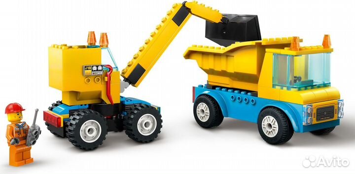 Lego City 60391 Строительные машины и кран