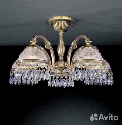 Люстра в спальню классика Италия