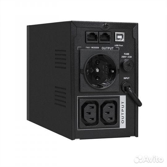 Ибп ExeGate SpecialPro UNB-1000.LED.AVR.1SH.2C13.R