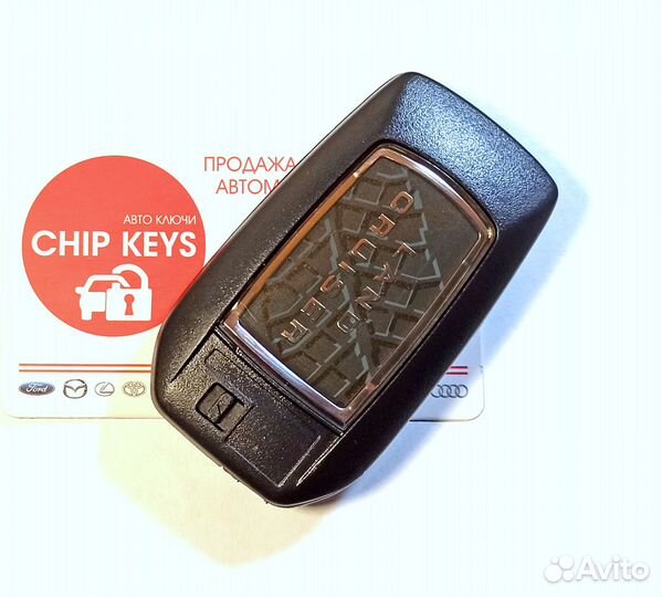 Ключ зажигания Toyota Land Cruiser 2015-2021 2 кн