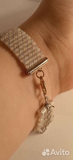 Плету из бисера на заказ браслеты, кольца и т. д