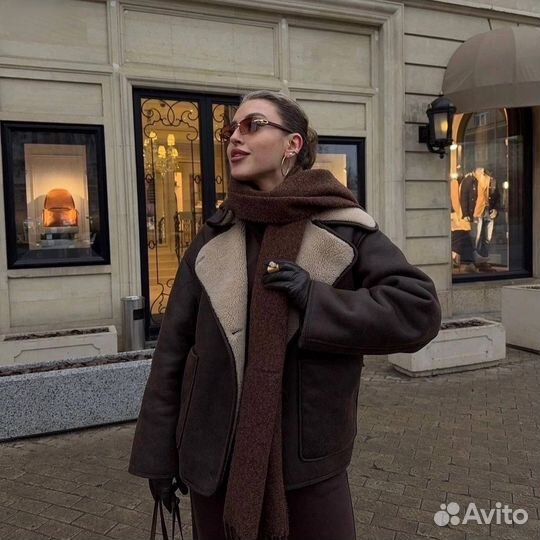Дубленка женская 42 44 46 48