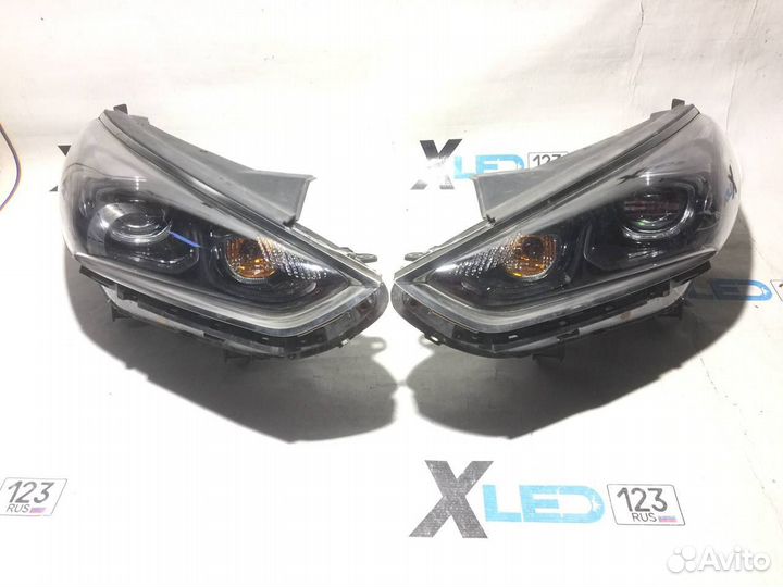 Фара правая левая Hyundai Sonata 7 led black