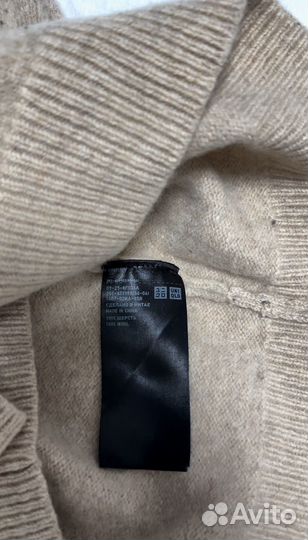 Свитер uniqlo 100% шерсть