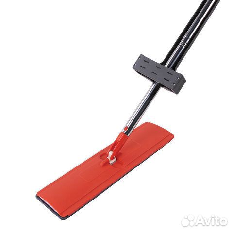 Швабра с отжимом плоская для мытья полов и уборки