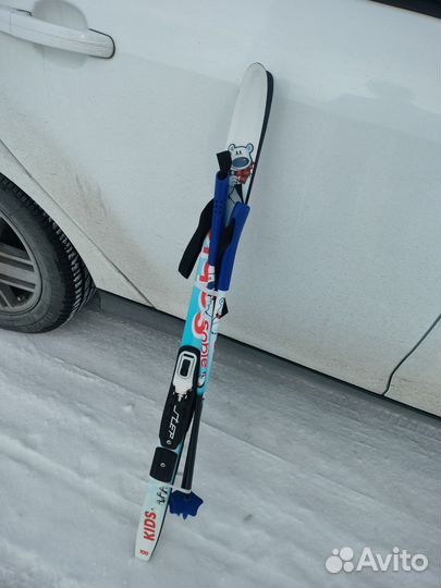 Детские лыжи 100 см