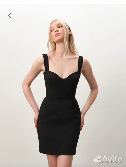 Платье 42 44 черное Anna Pekun