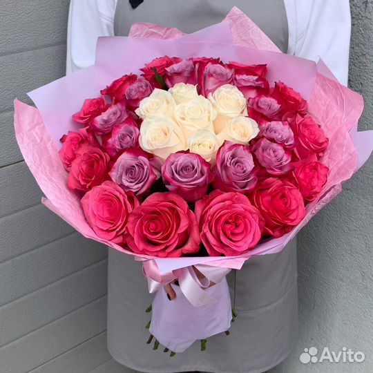 Букет роз. Доставка