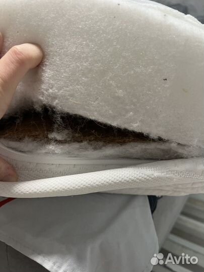 Матрас детский овальный