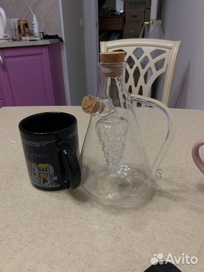 Сосуд для масла и уксуса 2в1