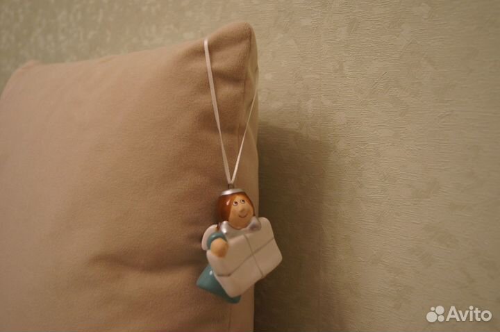 Игрушка на елку Ангел 6,5х5см