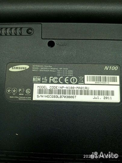 Нэтбук Samsung N 100