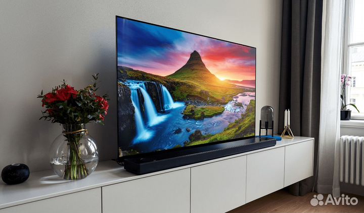 Новый телевизор smart TV, 4K HD