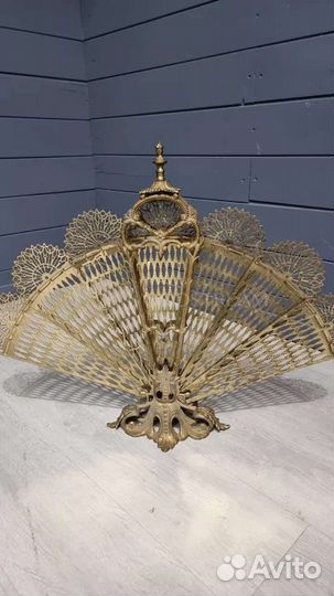 Экран каминный. Винтаж