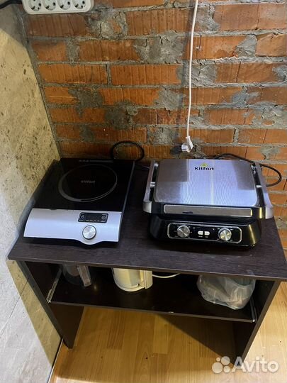 Электрогриль и плитка индукционная