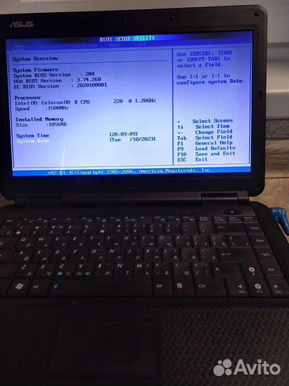 Ноутбук asus на запчасти