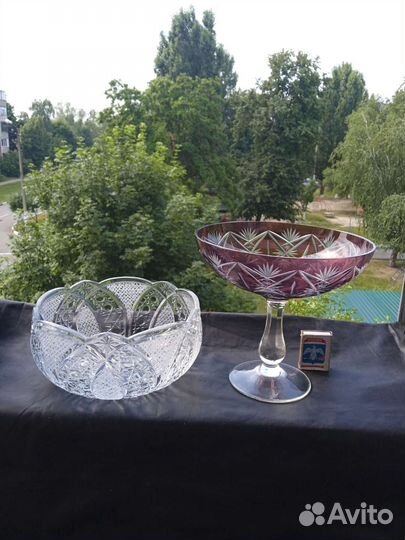 Фруктовница и ваза СССР