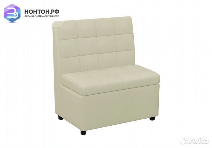 Кухонная скамья Модерн-4 800 мм вариант 1 кремовая