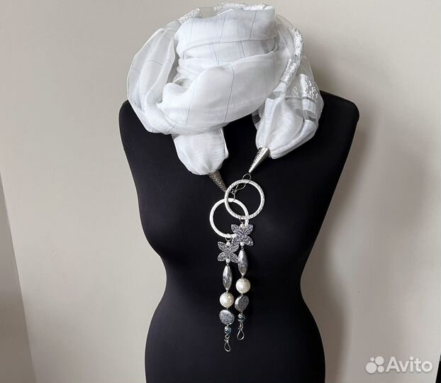 Шарф-колье трансформер