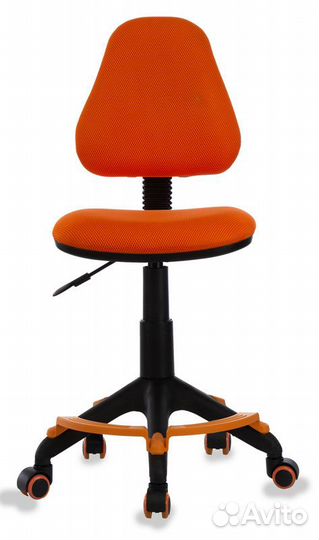 Компьютерное кресло KD-4-F оранжевая сетка