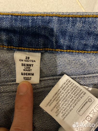 Джинсы скинни женские 42-44
