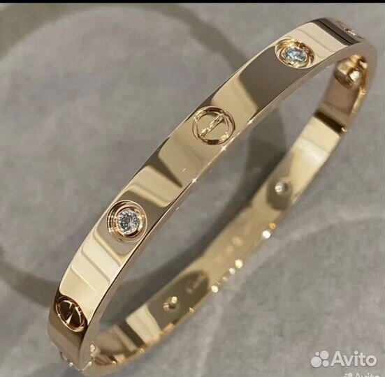 Браслет cartier love с отверткой 0,5мм