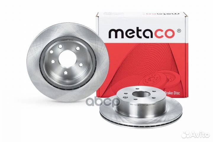 Диск тормозной задний '3060-214 metaco