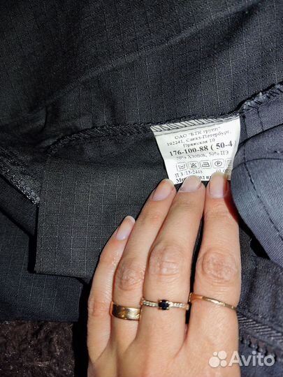 Офисная военная форма черная