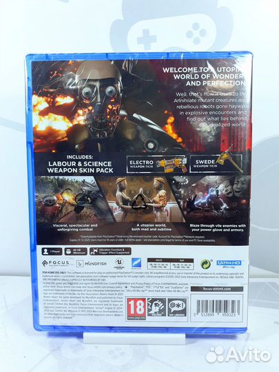 Диск для PS5 Atomic Heart Новый