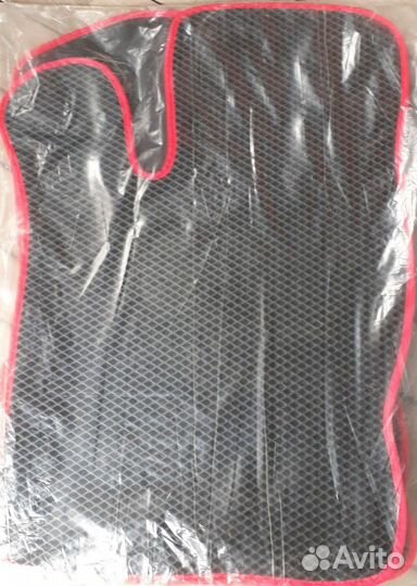 Ковры ева на гранту с красным кантом