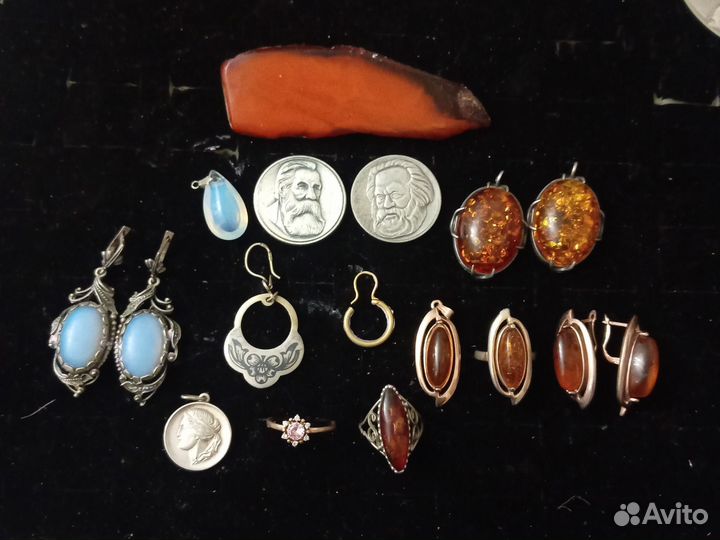 Брошка, серебро СССР