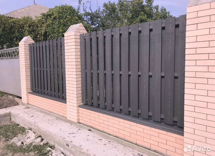 Заборная доска дпк