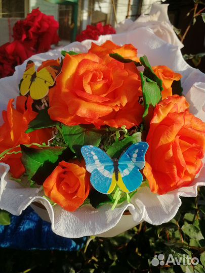 Шоколадные цветы