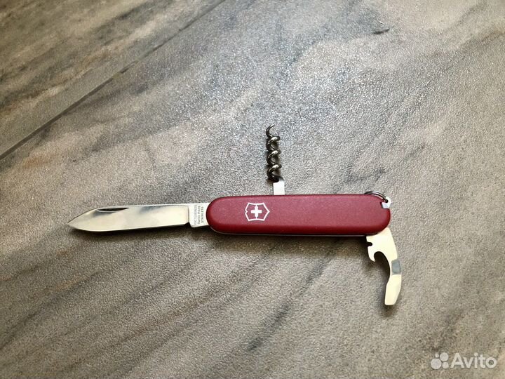 Нож складной швейцарский