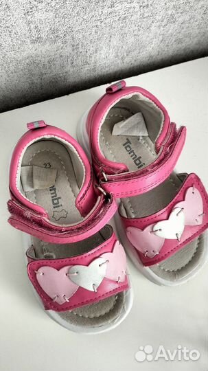 Сандалии для девочки 23 24 размер