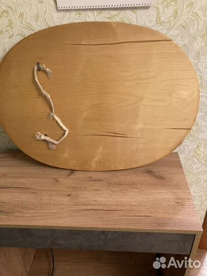 Зеркало овальное настенное