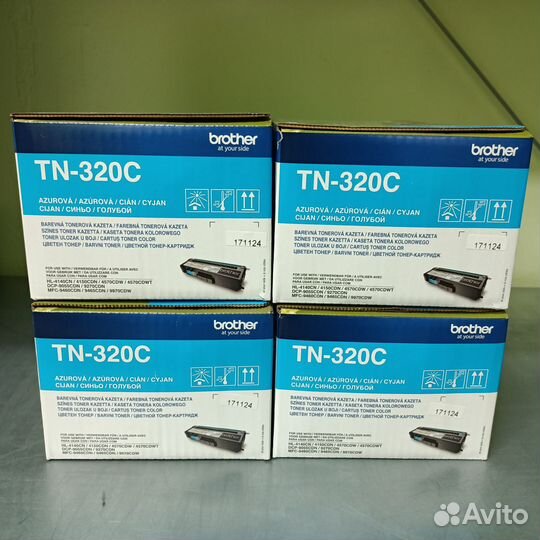 Картриджи Brother TN-320 BK/C/Y/M