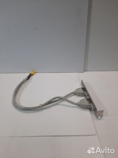 Планка расширения USB 2.0 на заднюю панель 2 порта